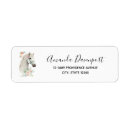 Search for horse head return address labels Equine