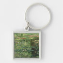 Search for waterlilies key rings Impressionist