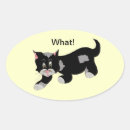 Search for cool oval stickers Cat