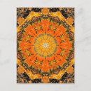Search for orange gold postcards Meditation