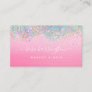 Search for rainbow foil business cards Pink