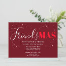 Search for friendsmas invitations Modern