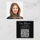 Search for contact business cards Qr code