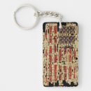 Search for distressed american flag key rings Usa