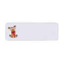 Search for rudolph return address labels Reindeer