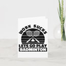 Search for badminton player cards Team