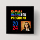 Search for kamala harris badges Democrat
