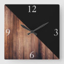 Search for wood plank clocks Modern