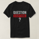 Search for question everything tshirts Conspiracy