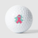Search for breast cancer pink ribbon golf balls Golfer