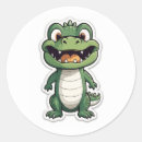 Search for crocodile stickers Cartoon