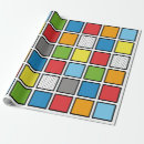 Search for comic book wrapping paper Colourful