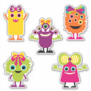 Search for happy monsters stickers Pink