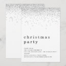 Search for silver glitter invitations Elegant