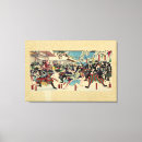 Search for samurai canvas prints Battle