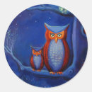 Search for blue owl stickers Forest