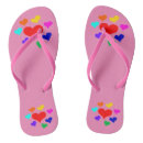Search for a heart jandals Black