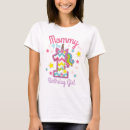 Search for unicorn first birthday tshirts For her