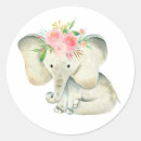 Search for flower elephant stickers It's a girl