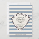 Search for seashell invitations Whimsical