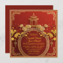 Search for red chinese wedding invitations Gold
