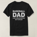 Search for funny baseball dad tshirts Father