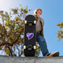 Search for purple and black skateboards Pink