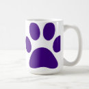 Search for dog paw print mugs Purple