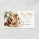 Search for dog sitting business cards Pet care