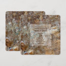Search for rough invitations Rustic