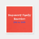 Search for red white and blue napkins Family reunion