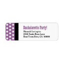 Search for polka dot wedding return address labels Shower