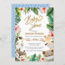 Search for cute safari animals invitations Jungle