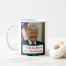 Search for donald trump christmas mugs Republican