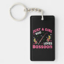 Search for bassoon key rings Music