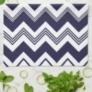 Search for chevron zigzag pattern tea towels Blue