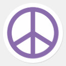 Search for purple peace sign stickers Hippy