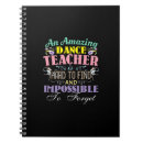 Search for dance teacher notebooks Ballerina