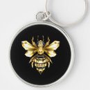 Search for bee key rings Black