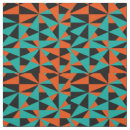Search for teal geometric fabric Pattern