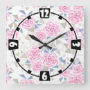 Search for mosaic clocks Flowers