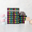 Search for alphabet wrapping paper Back to school