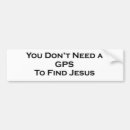 Search for gps bumper stickers God