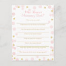 Search for who knows mommy best game invitations Pink