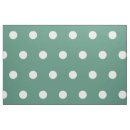 Search for teal and white fabric Dots