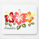 Search for red hibiscus mousepads Orange
