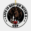 Search for german shorthaired pointer christmas tree decorations Gsp