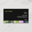 Search for strip business cards Green