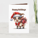 Search for goat christmas cards Festive