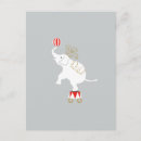 Search for elephant kid postcards Illustration